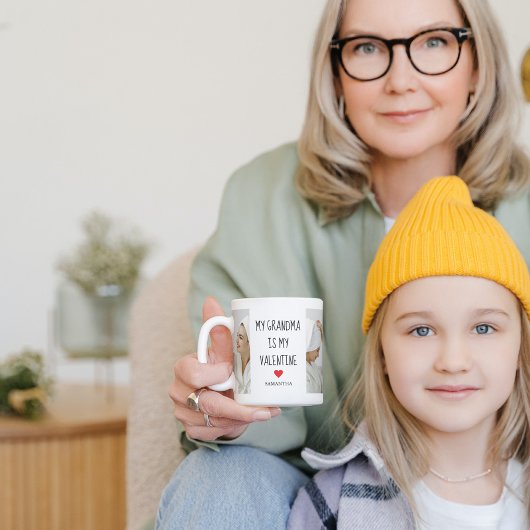 Collage Foto | Mijn moeder is mijn Valentijn Gift Mok