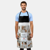 Collage Foto | Mijn moeder is mijn Valentijn Gift Schort (Gedragen)