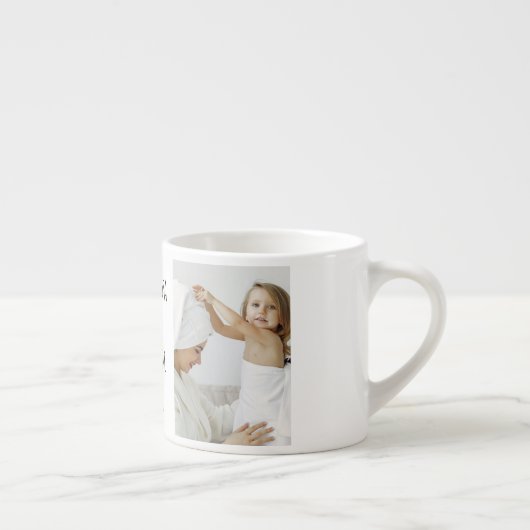 Collage Foto | Mijn opa is mijn Valentijn Gift Espresso Kop (Rechts)