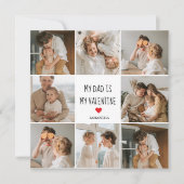 Collage Foto | Mijn vader is mijn Valentijn Gift (Voorkant)