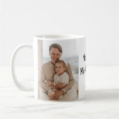 Collage Foto | Mijn vader is mijn Valentijn Gift Koffiemok (Links)