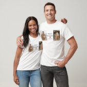 Collage Foto | Mijn vader is mijn Valentijn Gift T-shirt (Unisex)