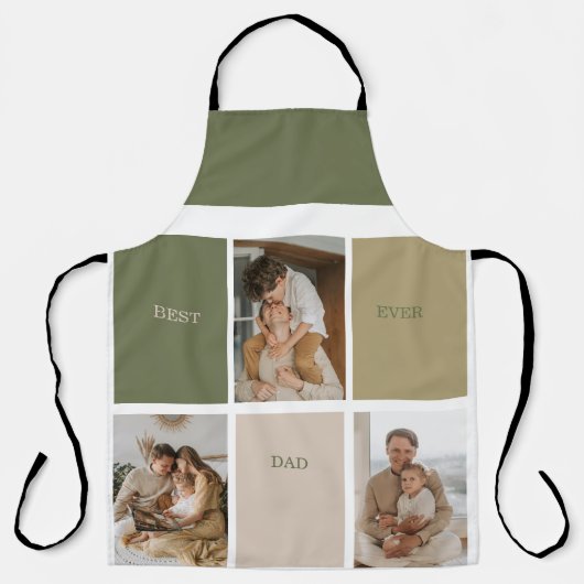 Collage Foto Modern Best Pap Ever Gift Schort (Voorkant)