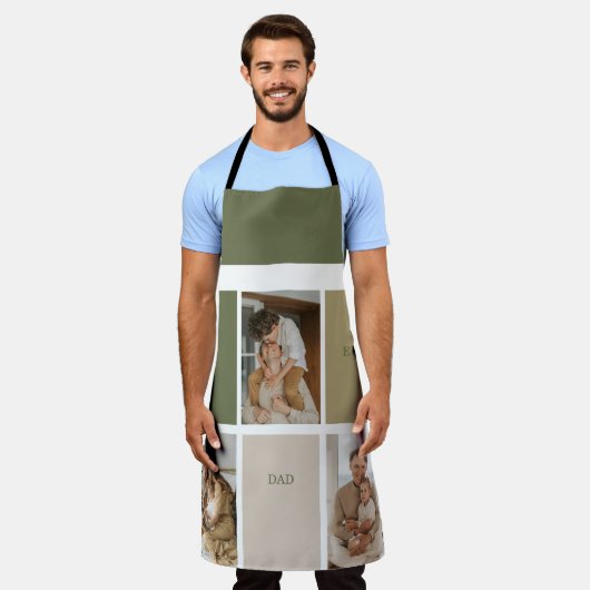 Collage Foto Modern Best Pap Ever Gift Schort (Gedragen)
