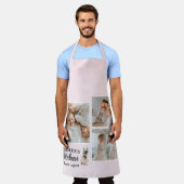 Collage Foto & Moeder Keuken Is Altijd Geopend Schort (Gedragen)