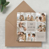 Collage Foto Moeder We houden van jou 