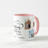 Collage foto Muge voor Beste Vriend Mok (Voorkant rechts)