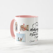 Collage foto Muge voor Beste Vriend Mok (Voorkant links)