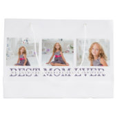 Collage Foto Paars Best Mam Ever Cadeft Groot Cadeauzakje (Achterkant)