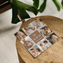 Collage Foto Pap We houden van je gelukkige vaderd