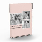 Collage Foto Pastel Roze Best Grandma Gift (Links)