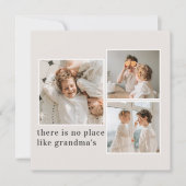 Collage Foto & Quote Best Grandma Gift (Voorkant)
