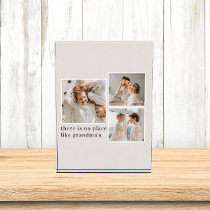 Collage Foto & Quote Best Grandma Gift