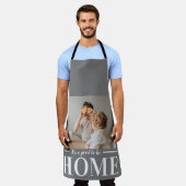 Collage Foto & Quote Beste oma GiftModerne foto Schort (Gedragen)