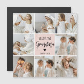 Collage Foto Roze We houden van je oma Best Gift (Voorkant / Achterkant)