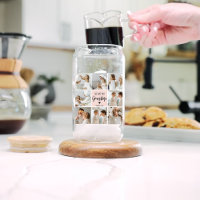 Collage Foto Roze We houden van je oma Best Gift