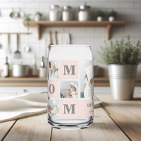 Collage Foto Roze We houden van je oma Best Gift