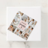 Collage Foto Roze We houden van je oma Beste Cadea Bedankjes Labels (In situ)