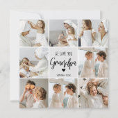 Collage Foto | We houden van je opa Gift (Voorkant)