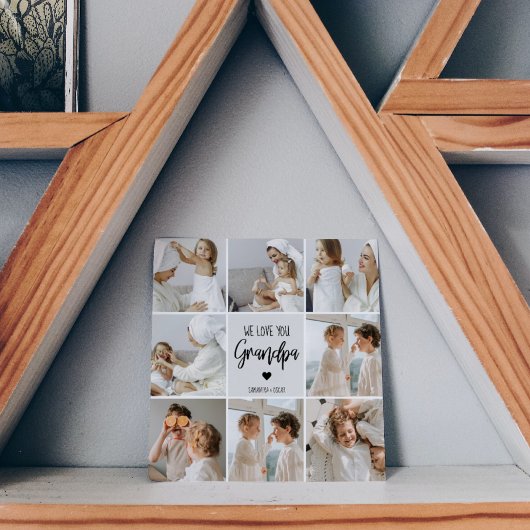 Collage Foto | We houden van je opa Gift