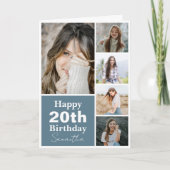 collage | Foto Willekeurige leeftijd Aangepaste ve Kaart (Voorkant)