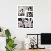 Collage fotoafdrukken voor familie poster (Thuiskantoor)