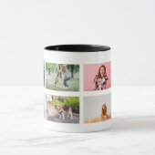 Collage Foto's Afbeeldingen Sublimatie gepersonali Mok (Midden)