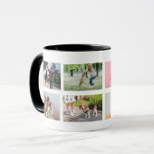 Collage Foto's Afbeeldingen Sublimatie gepersonali Mok (Voorkant links)