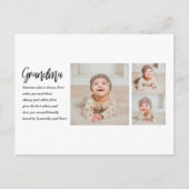 Collage foto's en beste grootmoeder ooit feestdagenkaart (Voorkant)