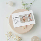 Collage foto's en beste grootmoeder ooit feestdagenkaart