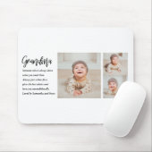 Collage foto's en beste grootmoeder ooit muismat (Met muis)