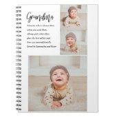 Collage foto's en beste grootmoeder ooit notitieboek (Voorkant)