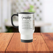 Collage foto's en beste grootmoeder ooit reisbeker