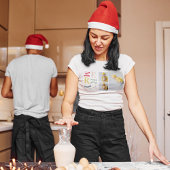 Collage foto's en kleurrijke groeven | Happy Holid T-shirt