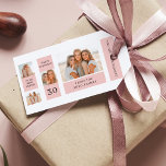 Collage Friend-foto's | Happy Birthday Gift Cadeaulabel<br><div class="desc">Collage Vriend Foto's | Happy Birthday Gift.Maak de verjaardag van je vriend extra speciaal met dit op maat gemaakte cadeau met een collage van je favoriete momenten samen! Dit gepersonaliseerde roze-thema verjaardagscadeau is exclusief verkrijgbaar op Zazzle, en het is de perfecte manier om je vriend te shows hoeveel ze voor...</div>