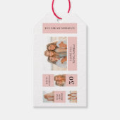 Collage Friend-foto's | Happy Birthday Gift Cadeaulabel (Voorkant)