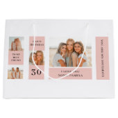 Collage Friend-foto's | Happy Birthday Gift Groot Cadeauzakje (Voorkant)