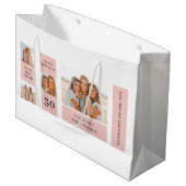 Collage Friend-foto's | Happy Birthday Gift Groot Cadeauzakje (Voorkant Gekanteld)