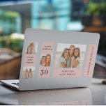 Collage Friend-foto's | Happy Birthday Gift HP Laptopsticker<br><div class="desc">Collage Vriend Foto's | Happy Birthday Gift.Maak de verjaardag van je vriend extra speciaal met dit op maat gemaakte cadeau met een collage van je favoriete momenten samen! Dit gepersonaliseerde roze-thema verjaardagscadeau is exclusief verkrijgbaar op Zazzle, en het is de perfecte manier om je vriend te shows hoeveel ze voor...</div>