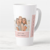 Collage Friend-foto's | Happy Birthday Gift Latte Mok (Rechterhoek)