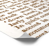 Collage gele vlinder poster (Hoek)