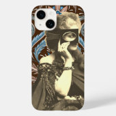 Collage gemaskerde dame gravin castiglione Case-Mate iPhone case (Achterkant)