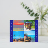 collage gili eilanden briefkaart (Staand voorkant)