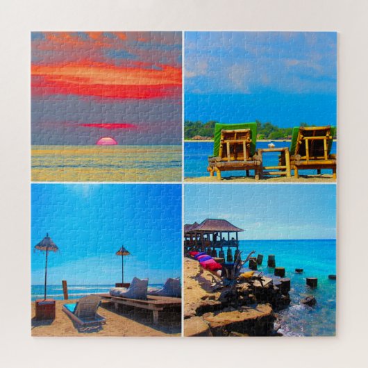 collage gili eilanden legpuzzel (Horizontaal)