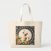 Collage  grote tote bag (Voorkant)