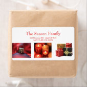 Collage Holiday-label Etiket (Insitu)