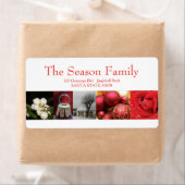 Collage Holiday-label Etiket (Insitu)