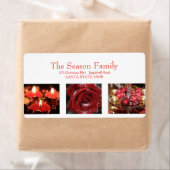 Collage Holiday-label Etiket (Insitu)