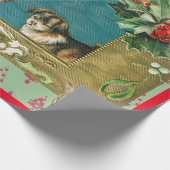  COLLAGE KERST wrapping papier (Hoek)