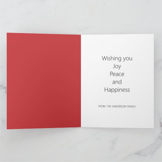 Collage Kerstboom Kaart (Binnen)